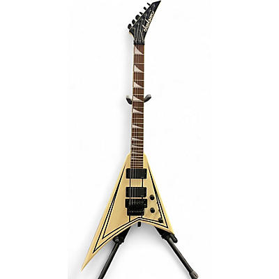 Used Jackson RRXMG Randy Rhoads White w/ Black Pinstripes Solid Body Electric Guitar