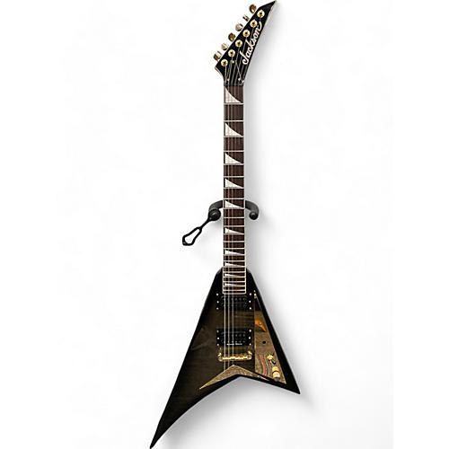 Jackson Used Jackson RRXT Randy Rhoads Trans Black Solid Body Electric Guitar Trans Black