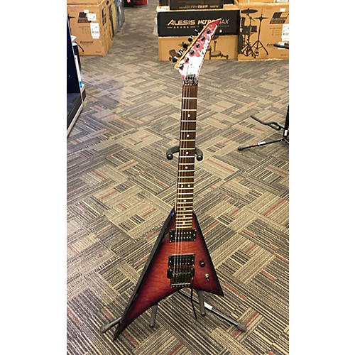 Jackson Used Jackson Randy Rhoads Professional EX Trans Purple Solid Body Electric Guitar Trans Purple