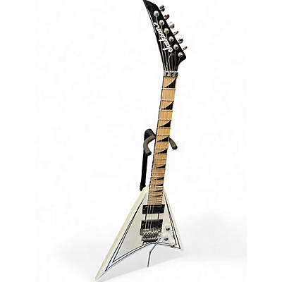Used Jackson Rrx24m Polar White Solid Body Electric Guitar