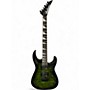 Used Jackson S Series Dinky JS20 DKQ 2PT Trans Green Solid Body Electric Guitar Trans Green