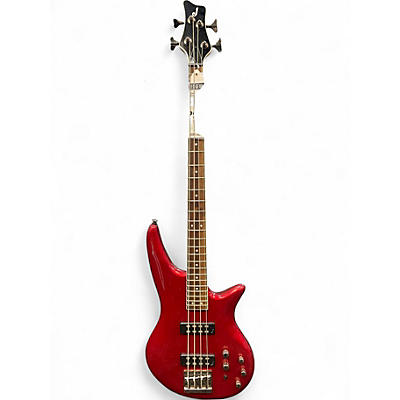 Used Jackson SBX IV Candy Apple Red Electric Bass Guitar