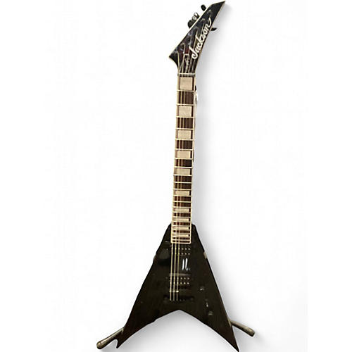 Used Jackson SCOTT IAN SIGNATURE V Black Solid Body Electric Guitar Black
