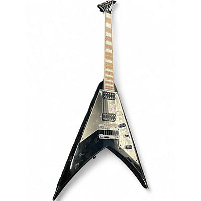 Used Jackson SCOTT IAN X SERIES KING V Black Solid Body Electric Guitar