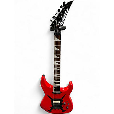 Used Jackson SL 1A Cross Dagger Dakota Red Solid Body Electric Guitar