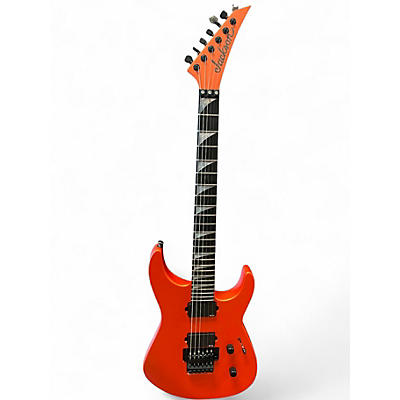 Used Jackson SL1 Soloist Satin Lambo Orange Solid Body Electric Guitar
