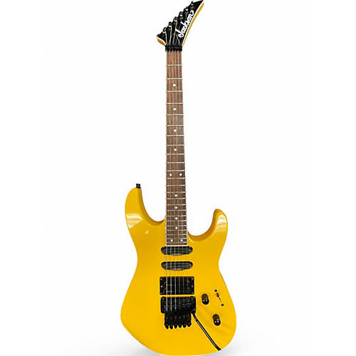 Used Jackson SL1x Yellow Solid Body Electric Guitar Yellow