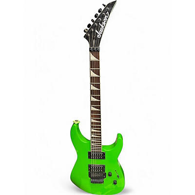 Used Jackson SL2 Neon Green Solid Body Electric Guitar