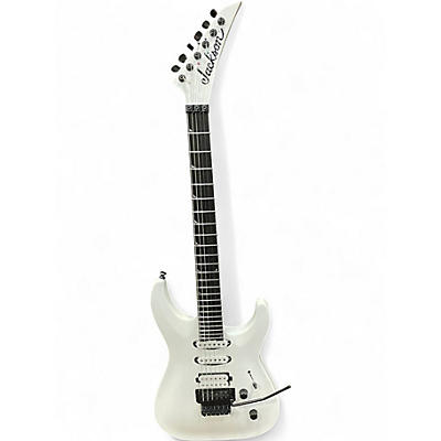 Used Jackson SL2 Pro Series Soloist Arctic White Solid Body Electric Guitar