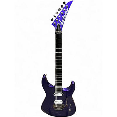 Used Jackson SL2 Pro Series Soloist Purple Solid Body Electric Guitar