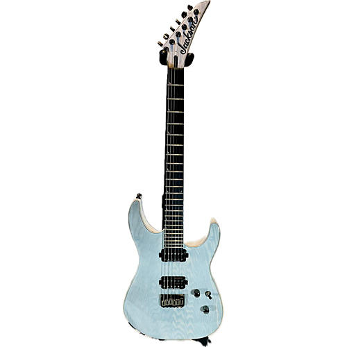 Jackson Used Jackson SL2A Pro Series Soloist Unicorn White Solid Body Electric Guitar unicorn white