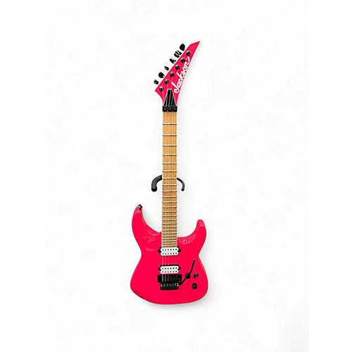 Used Jackson SL2M Pro Series Soloist Pink Solid Body Electric Guitar Pink
