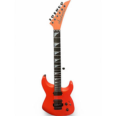 Used Jackson SL2MG  SATIN LAMBO ORANGE Solid Body Electric Guitar