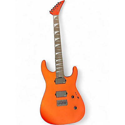 Used Jackson SL2MG Satin Lambo Orange Solid Body Electric Guitar