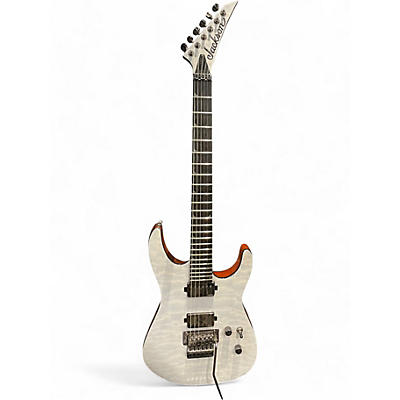 Used Jackson SL2Q MAH Pearl White Solid Body Electric Guitar