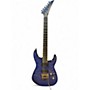 Used Jackson SL2Q MAH Pro Soloist Trans Blue Solid Body Electric Guitar Trans Blue