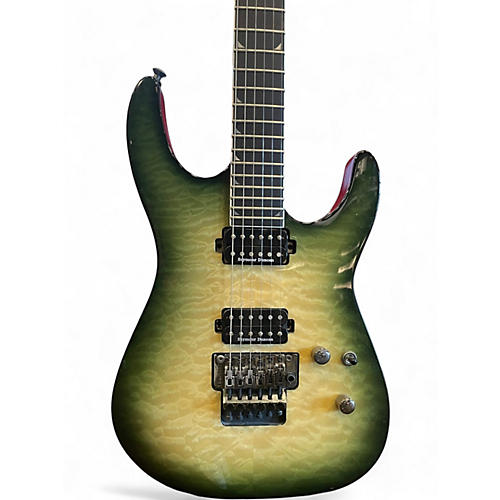 Used Jackson SL2Q Pro Series Soloist ALIEN BURST Solid Body Electric Guitar ALIEN BURST