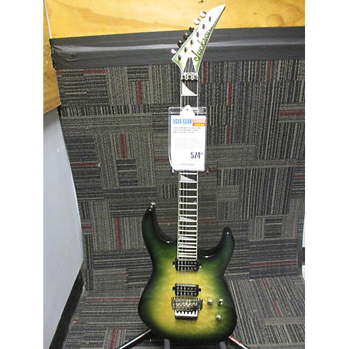 Jackson Used Jackson SL2Q Pro Series Soloist Alien Burst Solid Body Electric Guitar Alien Burst