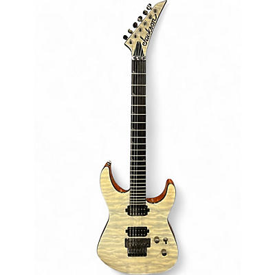 Used Jackson SL2Q Pro Series Soloist Black and Yellow Solid Body Electric Guitar