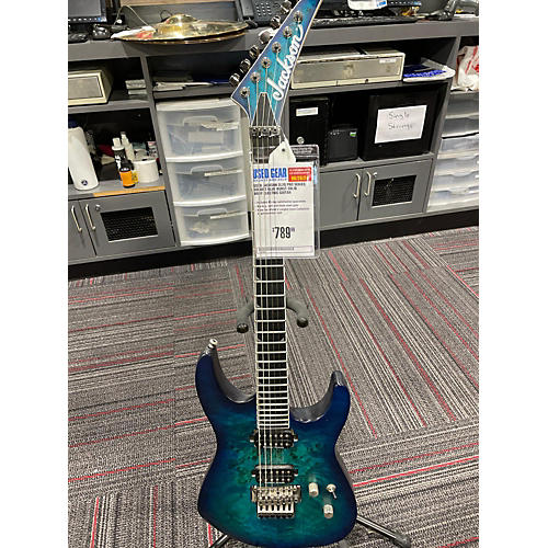 Jackson Used Jackson SL2Q Pro Series Soloist Blue Burst Solid Body Electric Guitar Blue Burst