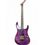 Used Jackson Used Jackson SL2Q Pro Series Soloist Purple Solid Body Electric Guitar Purple