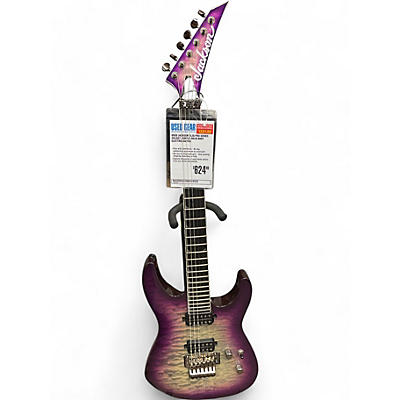 Used Jackson SL2Q Pro Series Soloist Purple Solid Body Electric Guitar