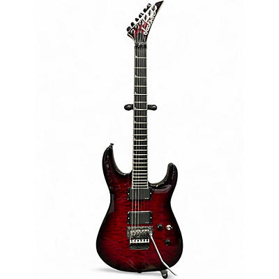 Used Jackson SL2Q Pro Series Soloist Red Flame Solid Body Electric Guitar
