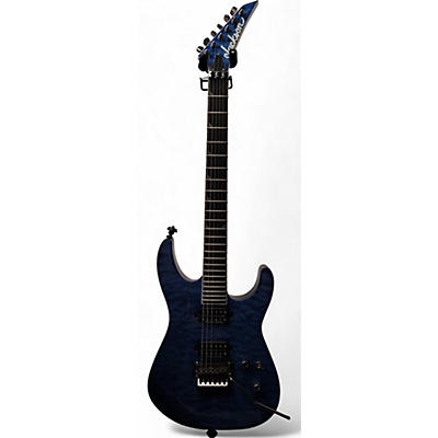 Jackson Used Jackson SL2Q Pro Series Soloist Trans Blue Solid Body Electric Guitar