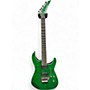 Used Jackson SL2Q Pro Series Soloist Trans Green Solid Body Electric Guitar Trans Green