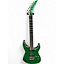 Used Jackson SL2Q Pro Series Soloist Trans Green Solid Body Electric Guitar Trans Green