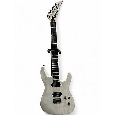 Used Jackson SL2a Pro Series Soloist white Solid Body Electric Guitar