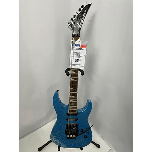 Jackson Used Jackson SL3X BLUE CRACKLE Solid Body Electric Guitar BLUE CRACKLE