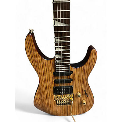 Used Jackson SL3X Soloist ZEBRAWOOD Solid Body Electric Guitar