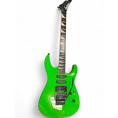 Used Jackson SL3X X-Series Slime Green Solid Body Electric Guitar