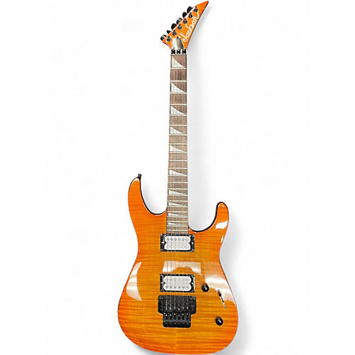 Used Jackson SL4 Soloist Trans Amber Solid Body Electric Guitar Trans Amber