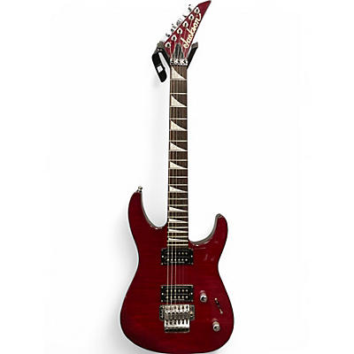 Used Jackson SL4 Soloist Trans Red Solid Body Electric Guitar