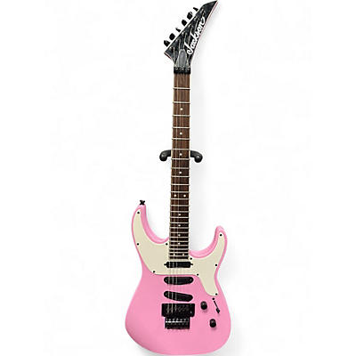 Used Jackson SL4X Pink Solid Body Electric Guitar