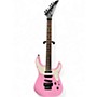 Used Jackson SL4X Pink Solid Body Electric Guitar Pink
