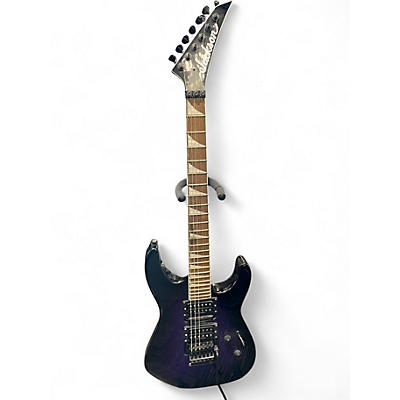 Used Jackson SL5X SOLOIST Trans Purple Solid Body Electric Guitar