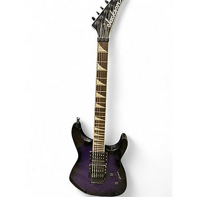 Used Jackson SL5X Soloist Trans Purple Solid Body Electric Guitar