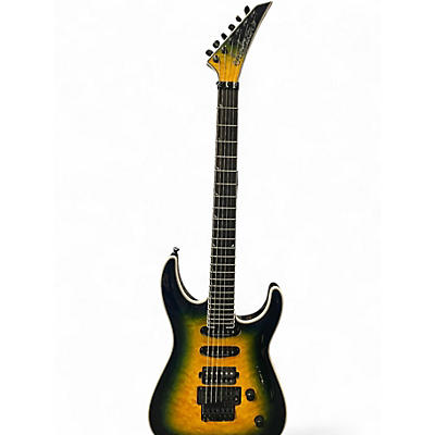 Used Jackson SLA3 AMBER BLUE BURST Solid Body Electric Guitar