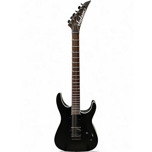Used Jackson SLA6DX Baritone Black Solid Body Electric Guitar Black