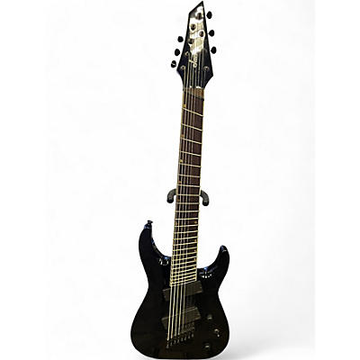 Used Jackson SLAT 8 MULTISCALE Black Solid Body Electric Guitar