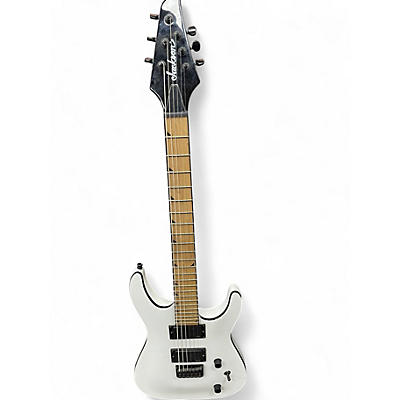 Used Jackson SLATHXMG M3 Snow White Solid Body Electric Guitar