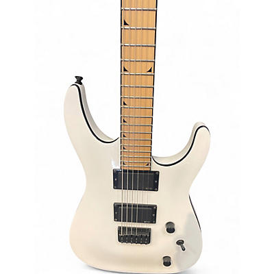 Used Jackson SLATHXMG3-6 White Solid Body Electric Guitar