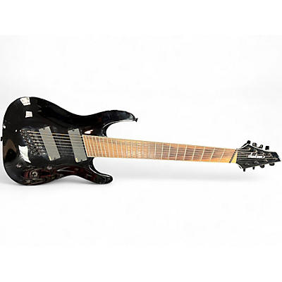 Used Jackson SLATX8 Black Solid Body Electric Guitar