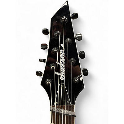 Used Jackson SLATX8Q MS Transparent Black Burst Solid Body Electric Guitar