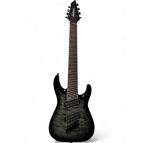 Jackson Used Jackson SLATX8Q Transparent Black Burst Solid Body Electric Guitar Transparent Black Burst