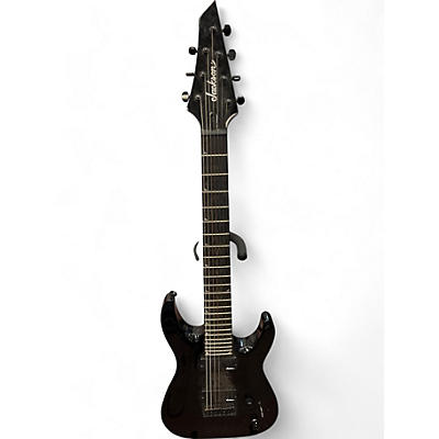 Used Jackson SLATXF7 Soloist 7 String Black Solid Body Electric Guitar