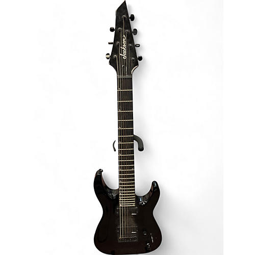 Used Jackson SLATXF7 Soloist 7 String Black Solid Body Electric Guitar Black